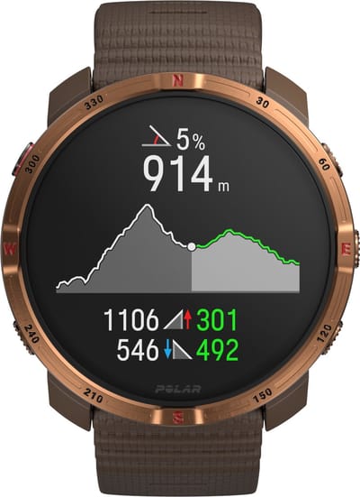POLAR GRIT X2 BRN S-L