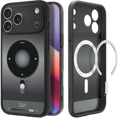 Spigen Ultra Hybrid MagFit - Hoesje Geschikt voor Apple iPhone 17 Pro Max - Compatibel met MagSafe - Back Cover Classic Zwart