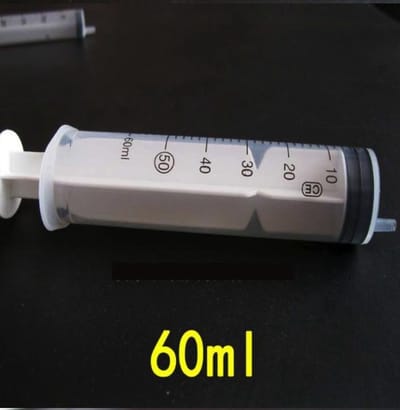 Sens Design 60ML spuit injectiespuit doseerspuit zonder naald