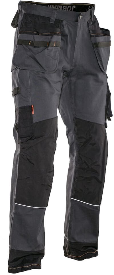 Jobman 2732 Trousers cotton HP 65273211 - Donkergrijs/Zwart - C46