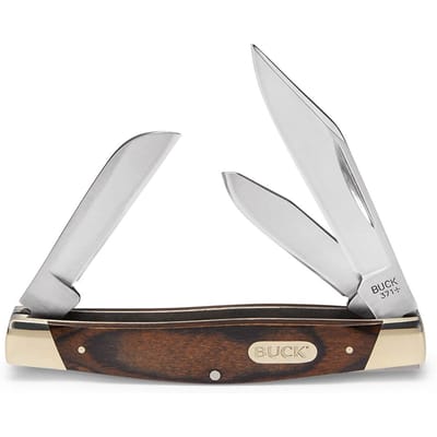 Buck stockman woodgrain