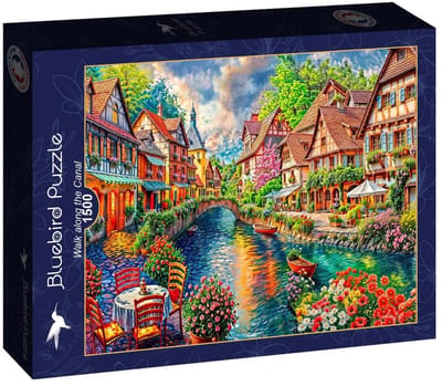 Walk along the Canal Puzzel 1500 Stukjes