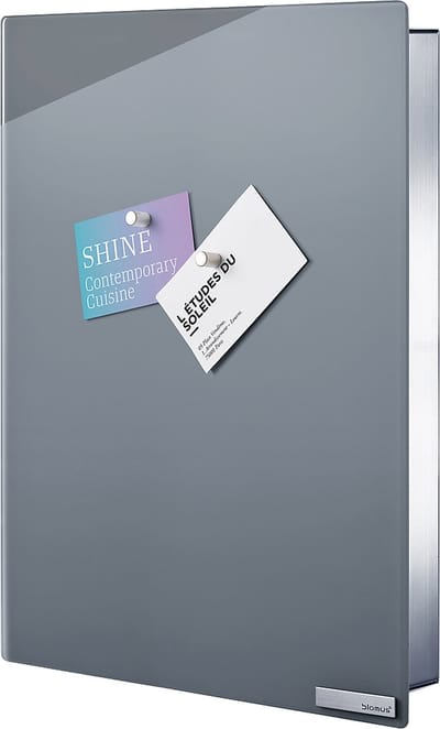 Blomus sleutelkastje Velio met magneten 40x30 cm grijs