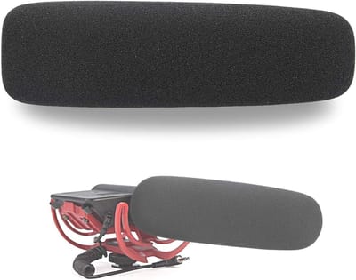 Professionele Windscreen Filter voor Video Microfoons - Geschikt voor NTG2, NTG1 en WSVM Microfoons met Schuim Cover