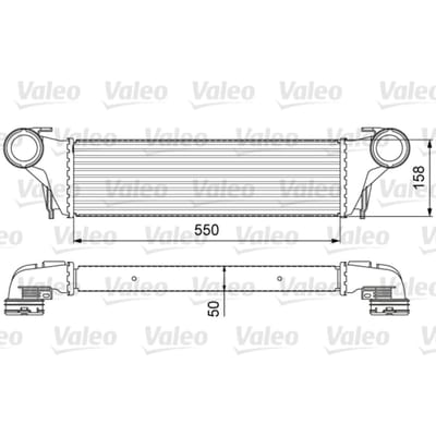 Intercooler VALEO 818618