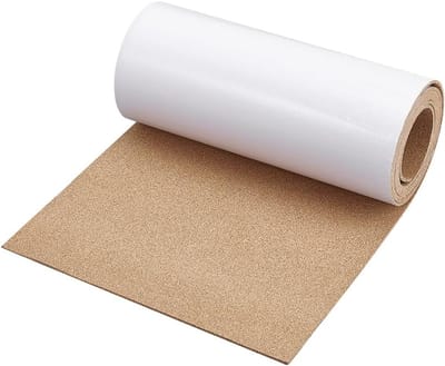 Kurkbord Rol, 1/8 Inch Dikke Zelfklevende Kurkborden voor Thuis, Kantoor en School, Ideaal voor Mededelingen en Presentaties