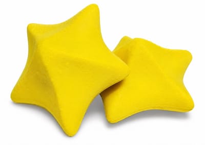 Absorberende zeester sponzen voor vettenreiniging 2 stuks - Kokido