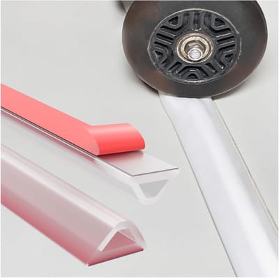 Douche Waterstrip - Flexibele Afdichting - Waterschade Voorkomen - Rolstoelvriendelijk Ontwerp - 250 cm - Transparant