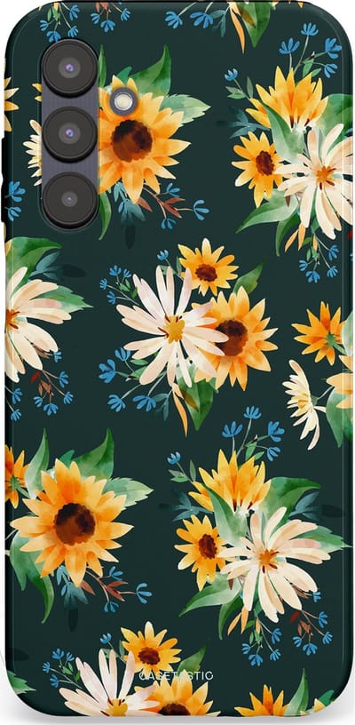 Casetastic Hoesje Geschikt voor Samsung A25 - Stijlvolle Beschermende Duo-layer Case - Zonnebosjes