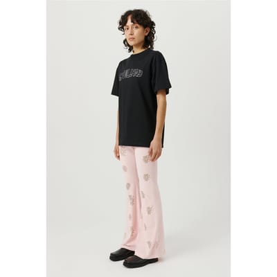 Soulland Haven Pants Pink Multi Größe: XXS/XS | Ausgestellte Hosen Outlet | Unisex | Rosa
