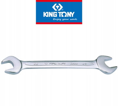 King Tony platte sleutel 10x12 mm - Hoogwaardig chroom-vanadiumstaal