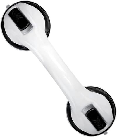 Veiligheidsgreep Douche - Antislip Handvat - Veiligheid Thuis - Zuignap Bevestiging - 1 stuk - Zwart