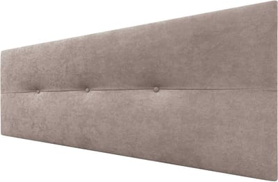 Hoofdbord Bed - Bedpaneel - Slaapkamer Decoratie - Vuilafstotende Stof - 135 cm - Bruin