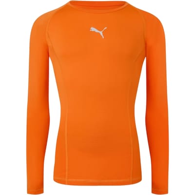Puma Heren Liga Langsleeve T-Shirt (Oranje)