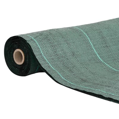 vidaXL - Worteldoek - 1,5x200 - m - polypropeen - groen