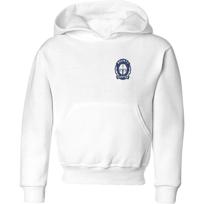 The Mandalorian Bounty Hunter Kids' Hoodie - White - 134/140 (9-10 jaar)