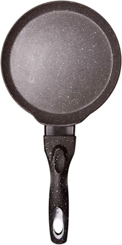 Koekenpan - Pannenkoek Pan - Ontbijt Maken - Anti-aanbaklaag - 22 cm - Zwart