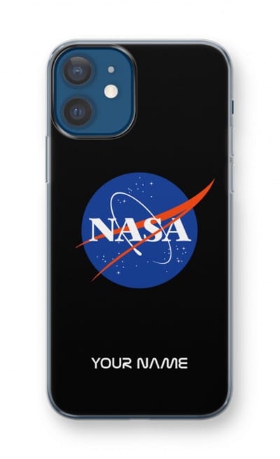 Gepersonaliseerd - Case Company® - Hoesje geschikt voor iPhone 12 hoesje - NASA - Soft Cover Telefoonhoesje - Bescherming aan alle Kanten en Schermrand