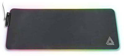 Lexip B10 – Xl Flexibele Muismat Met Micro-Gestructureerd Zacht Oppervlak En Rgb-Verlichting – 800X400X4Mm