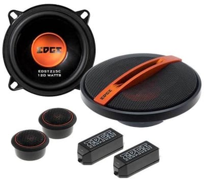 EDGE Street Series EDST215C-E6 - Autospeakers - 5.25 inch (130mm) 2-weg Composet - Set van 2