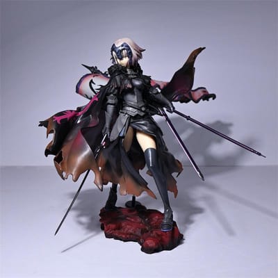 Groot Model Pil Fate/Stay Night Jeanne d'Arc Alter Avenger Zwartgemaakt Anime Figuur - Premium Verzamelfiguur Kamerornament gray