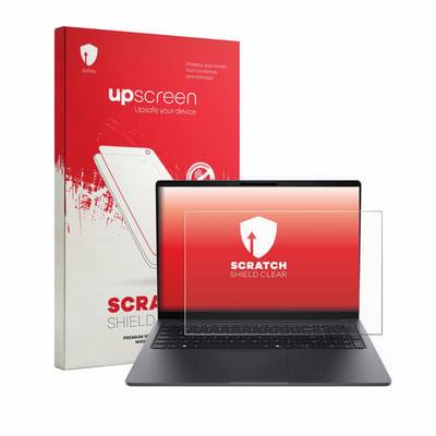 upscreen - Screenprotector voor Dell Pro 5 Series 16 P516260 - Folie Beschermfolie transparant