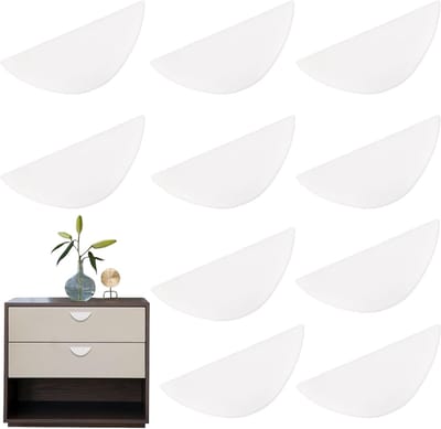 Set van 10 Zelfklevende Handgrepen zonder Boren, Ideaal voor Deuren, Kasten en Meubels, Eenvoudige Installatie en Gebruiksgemak