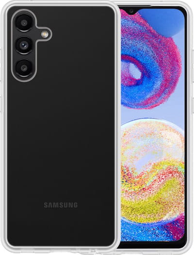 Hoesje - Geschikt voor Samsung Galaxy A04s - Sterk & Shockproof - Siliconen Case - Hoes Cover - Telefoonhoes - Transparant