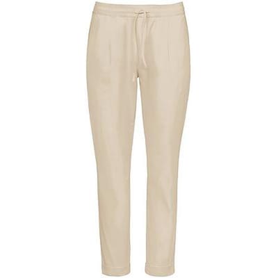 Enkellange comfortbroek pasvorm Cornelia Van Peter Hahn beige