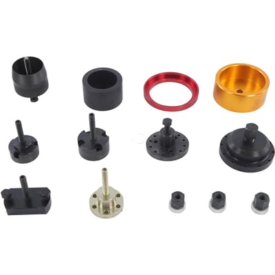 Extracteur de joint d'huile avant/arrière de vilebrequin 119184 Kit d'installation de joint de vilebrequin en acier au carbone pour N20 black