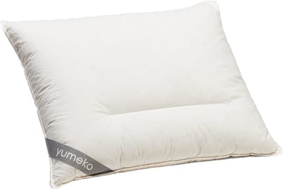 Yumeko hoofdkussen ganzendons 50x60 zacht - Biologisch & ecologisch