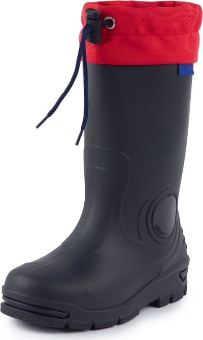 Ladeheid LA-RB-487 Dames Regenlaarzen - Rubber - Hoog - Waterdicht - PVC – Zwart– 21/22