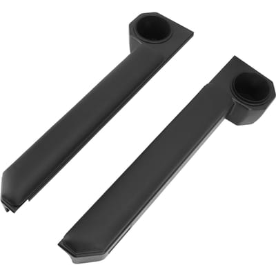 Porte-gobelet d'accoudoir de porte Adsorption Ferme Remplacement de conteneur de poignée de porte intérieure Pour Toyota Land Cruiser Série 70 black
