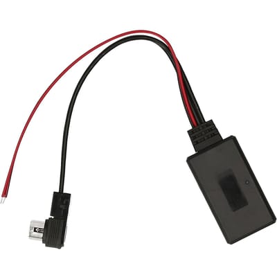 Autoradio BT 5.0 AUX-IN Adapter KCA-121B Aux-Aux Audio Bedrading Ai-net Vervanging voor Alpine zwart