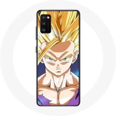 Samsung Galaxy A41 Hoesje Dragon Ball Manga Goku Boos Gezicht
