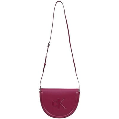 Calvin Klein Bold Saddle Crossbody Bag Alluring Pink Size: OS | Handbags Outlet | Dames | Roze