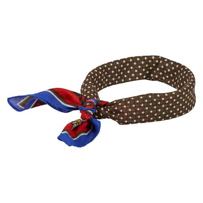 Apollo - Tiroler sjaal - Rood - one size - Tiroler Outfit - Tiroler sjaal - Oktoberfest heren - Oktoberfest dames - Oktoberfest kleding vrouw