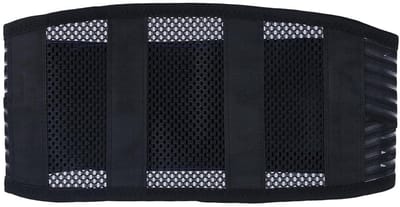 Verstelbare Lendensteun met Ademende Bandjes voor Rugpijn, Hernia en Orthopedische Ondersteuning voor Mannen en Vrouwen (S, M, L, XL)