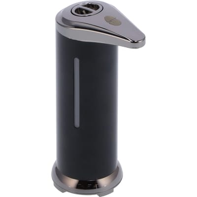250ml zeepdispenser, aanraakloze infraroodsensor, automatische dispenser voor vloeibare zeep voor thuis black
