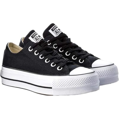 Converse Chuck Taylor All Star Lift Ox Zwart Wit Dames Sneakers 560250C 37