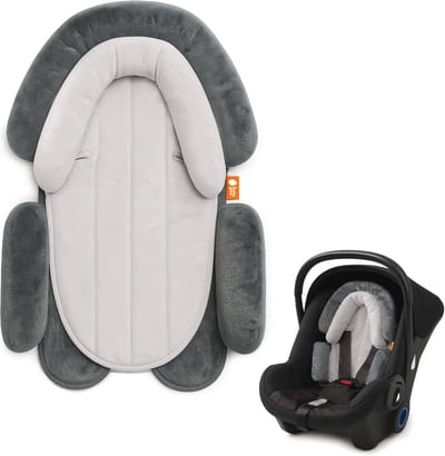 2-in-1 autostoelverkleiner kussen voor baby's 0-12 maanden - Ultrazacht universeel en machinewasbaar
