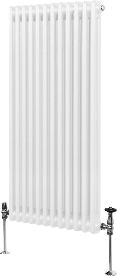 Traditionele 2-kolomsradiator - wit - 1500x562 mm - 5582 btu