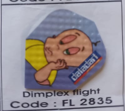 Dart Flights - 10 sets (30 stuks) - Dimplex - Grappig