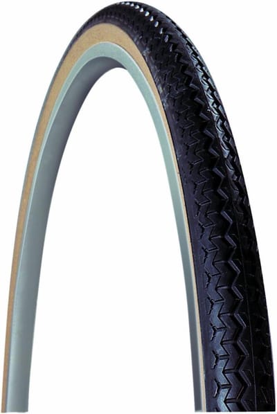 Fietsbanden - Stadsbanden - Stadsverkeer - Lekbestendige versterking - 650B x 35mm - Zwart/Transparant