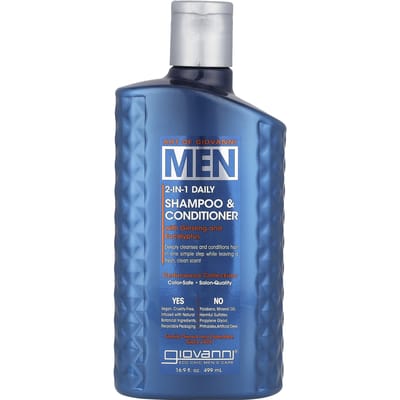 Giovanni Cosmetics - Men's 2-in-1 Daily Shampoo & Conditioner