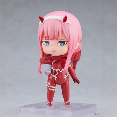 2408 Zero Two Darling In The Franxx Nendoroid Zero Two Gezichtsverwisseling Gearticuleerd Actiefiguur Bureau Decoratie Verzamelaar Anime Figuur pink