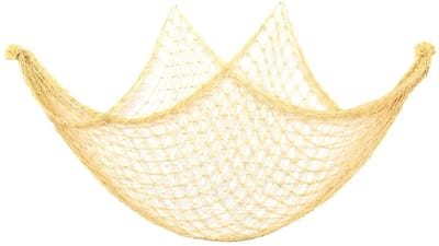 Dailygoods- Visnet Decoratief - Wanddecoratie - Maritieme Thema - Fotowand Achtergrond - Katoen - 150 x 200 cm
