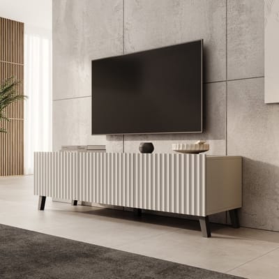 Meubella - TV-Meubel Pepinos 2 - Beige - 150 cm