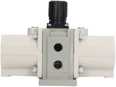 Allecto - Pneumatische Boostklep - Luchtdrukverhogende Klep - Eenvoudige bediening - Professionele Accessoires - Geluiddemper - Geschikt voor pneum...