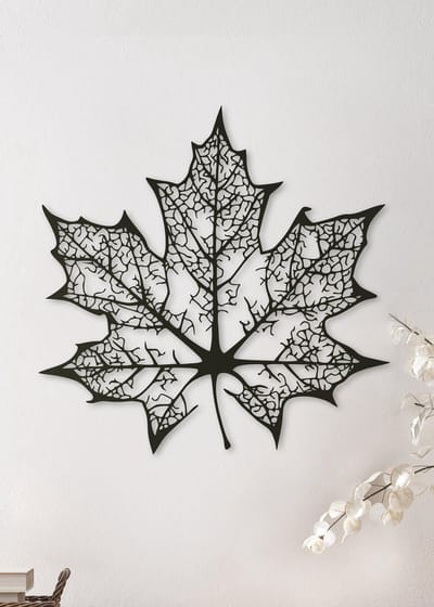 Wanddecoratie | Herfstblad - M (40x40cm)